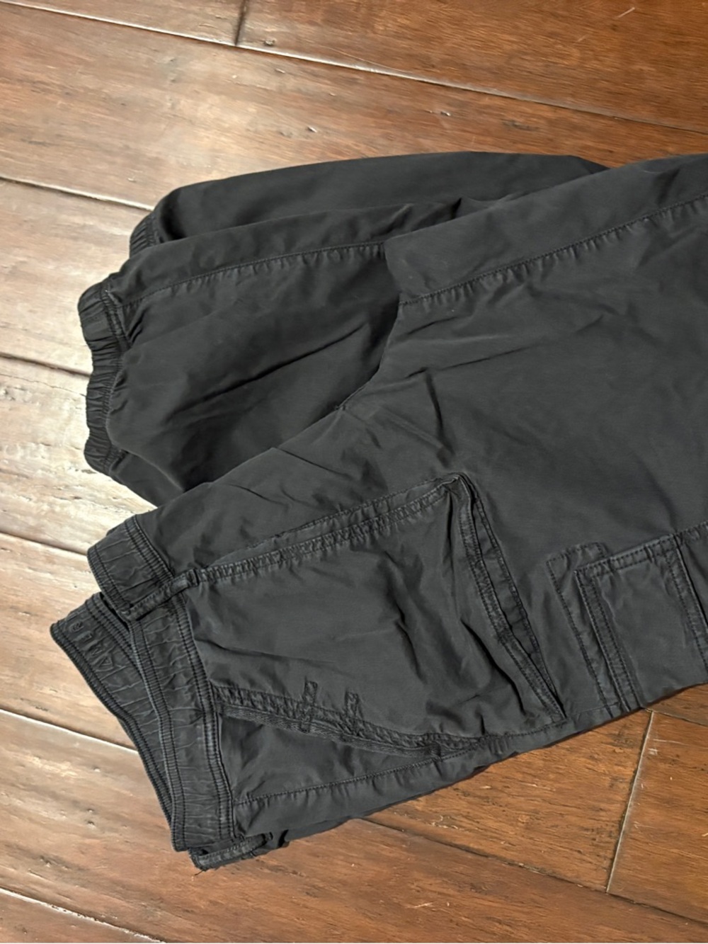 American Eagle Outfitters Black Track Joggers